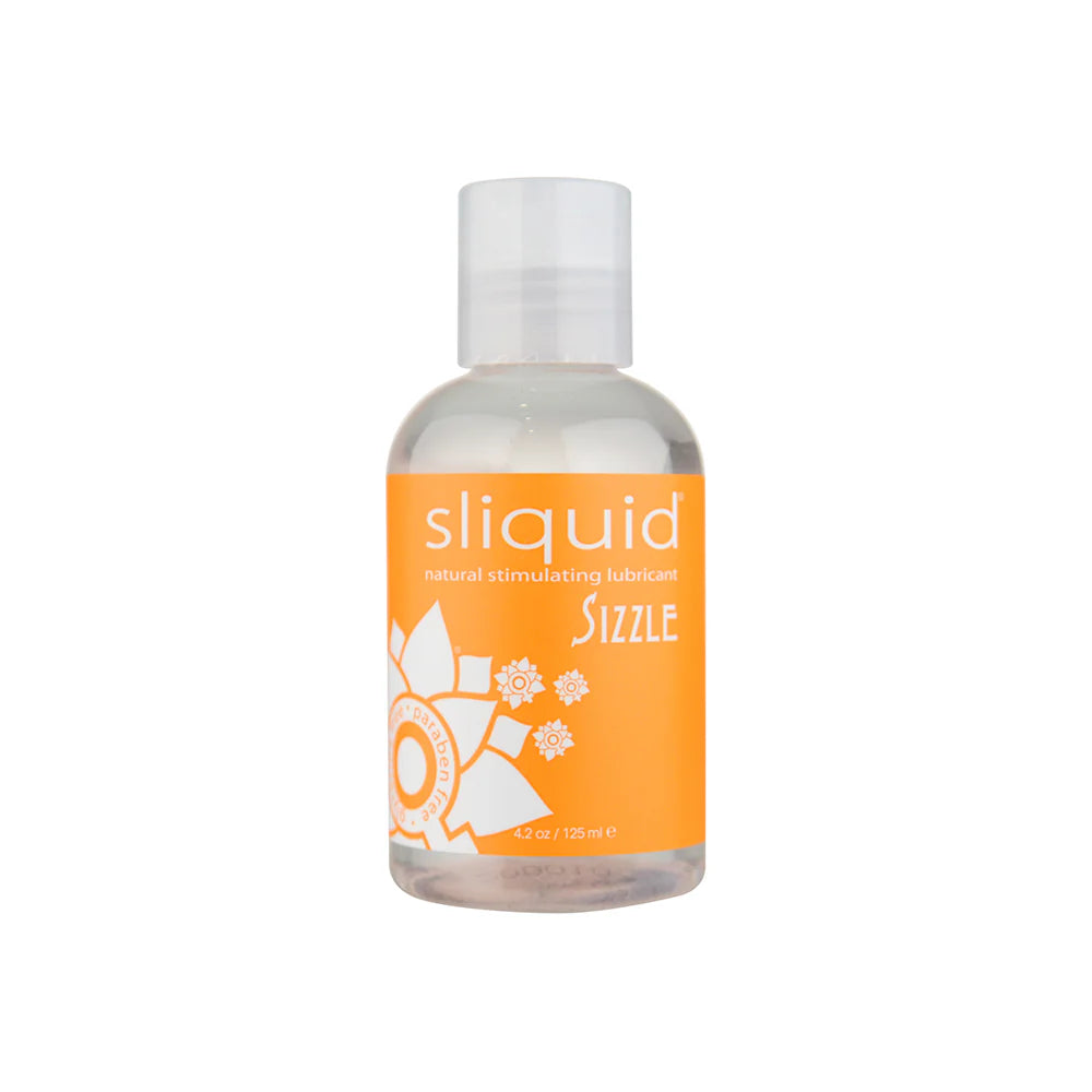 Sliquid Naturals Sizzle — Warming Water-Based Lubricant 4.2 oz.