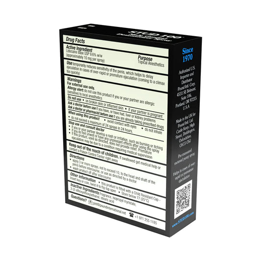 Stud 100 - Male Genital Desensitizer | Last longer!