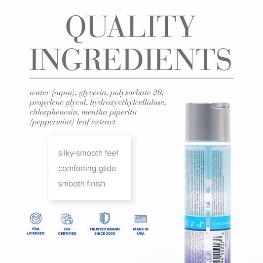 System JO H2O Cooling Water-Based Lubricant 4 oz.