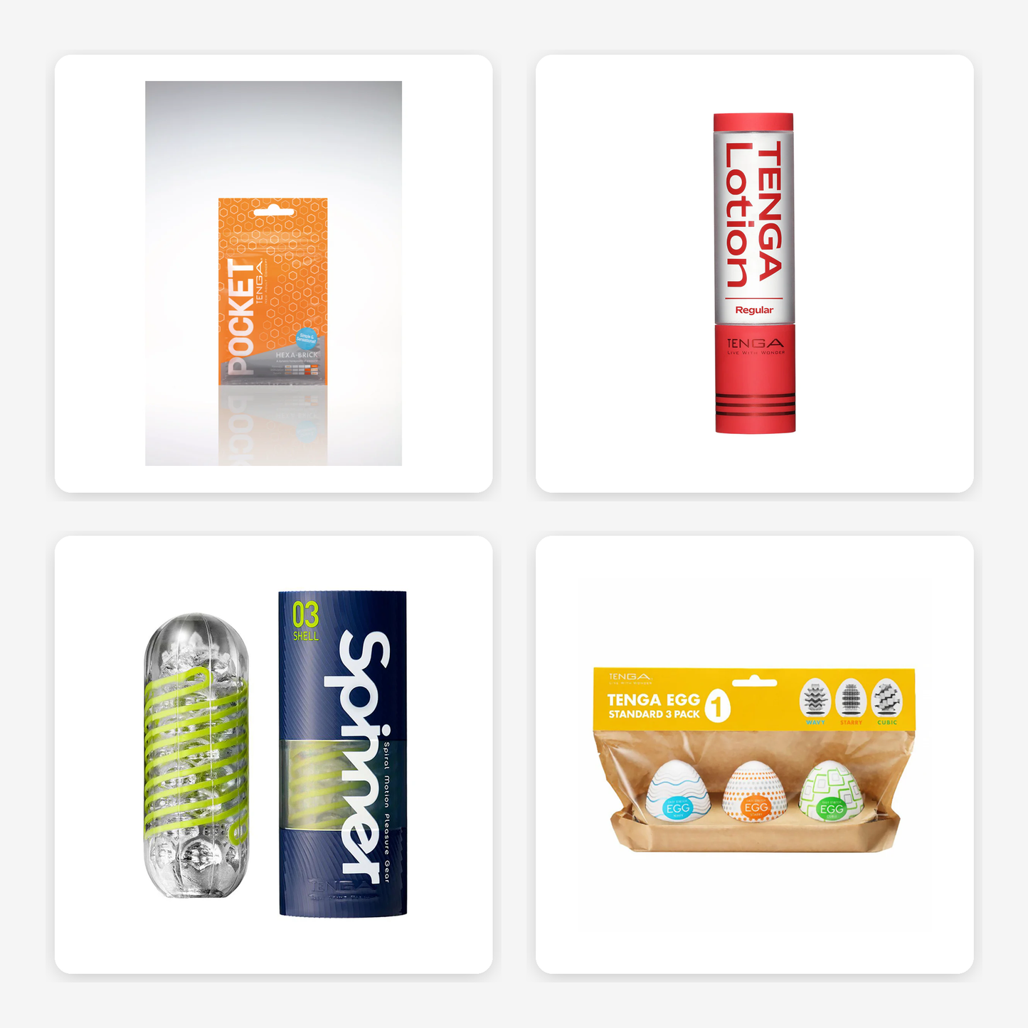 Ultimate Tenga Male Pleasure Pack - 6 Products