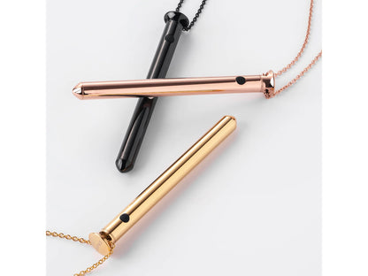 Vesper 2 Vibrator Necklace - 24kt Gold Plated