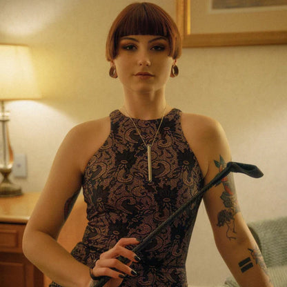 Vesper 2 Vibrator Necklace - 24kt Gold Plated