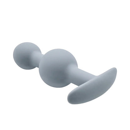 Vibra-Ball Trio Weighted Anal Plug Training Set – 3 Graduated Sizes by Adam & Eve