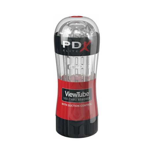 ViewTube See-Thru Stroker - Clear Visual Masturbator | PDX Elite