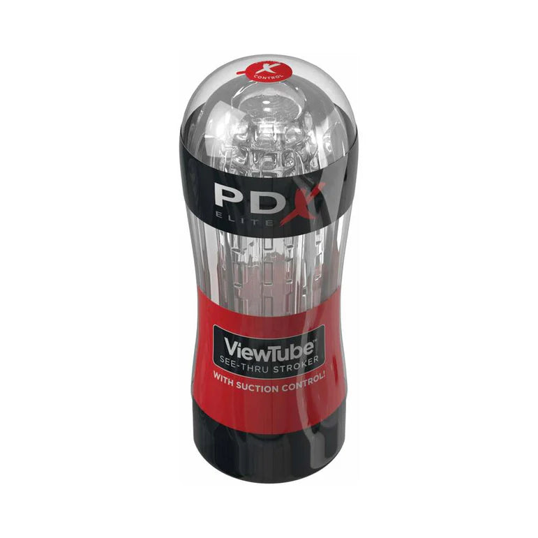 ViewTube See-Thru Stroker - Clear Visual Masturbator | PDX Elite