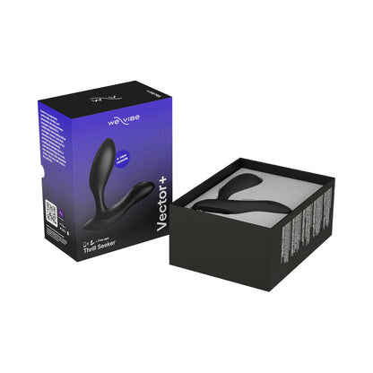 We-Vibe Vector+ Adjustable Prostate Massager – Dual Motor App-Controlled