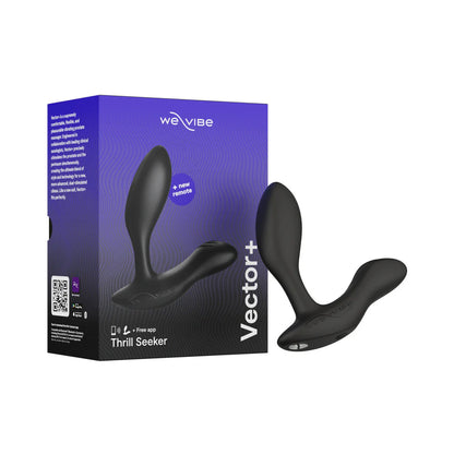 We-Vibe Vector+ Adjustable Prostate Massager – Dual Motor App-Controlled
