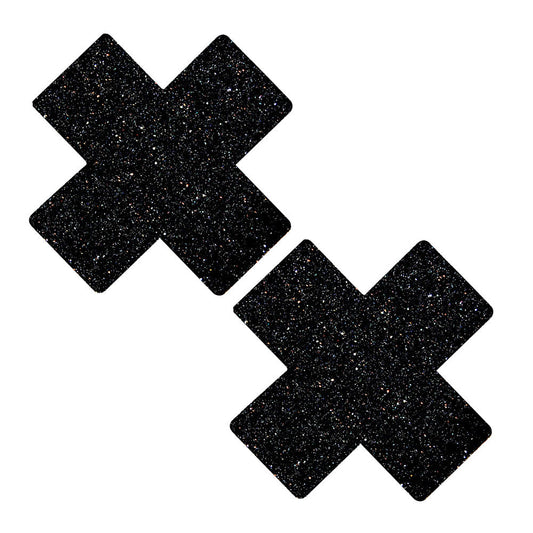 Black Malice Glitter X Factor Nipztix Pasties