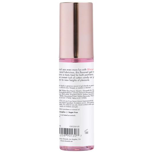 Blow Me Flavored Oral Sex Gel Sugar Rush 2 Fl Oz