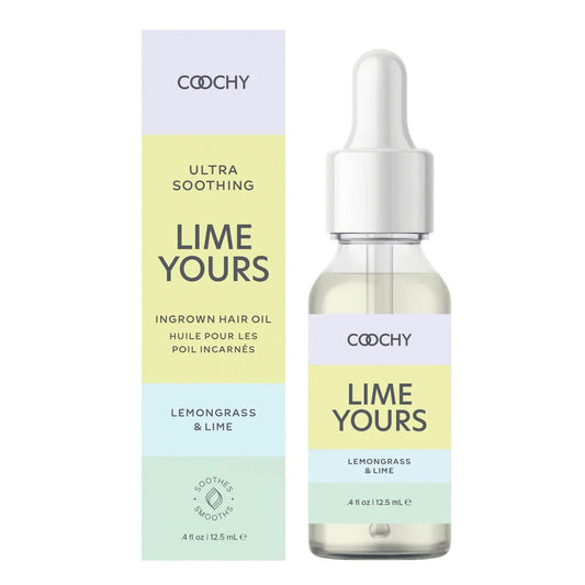 Coochy Ultra Soothing Lime Yours Ingrown Hair Oil - Lemongrass and Lime - 4 Oz