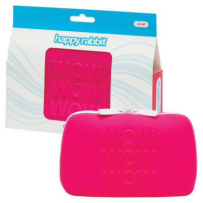 Happy Rabbit Wow Zip Silicone Small Bag