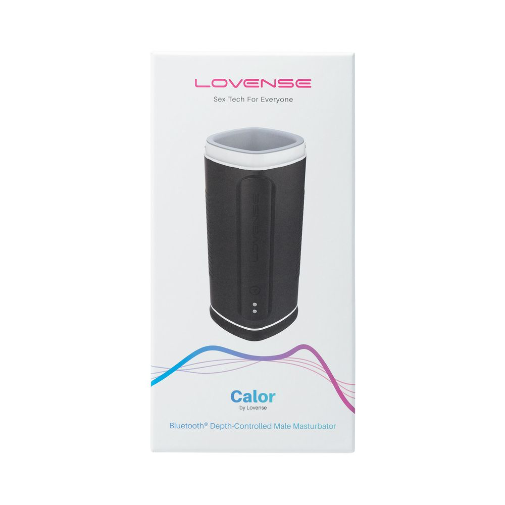 Lovense Calor Bluetooth Depth-Controlled Vibrating and Heating Masturbator