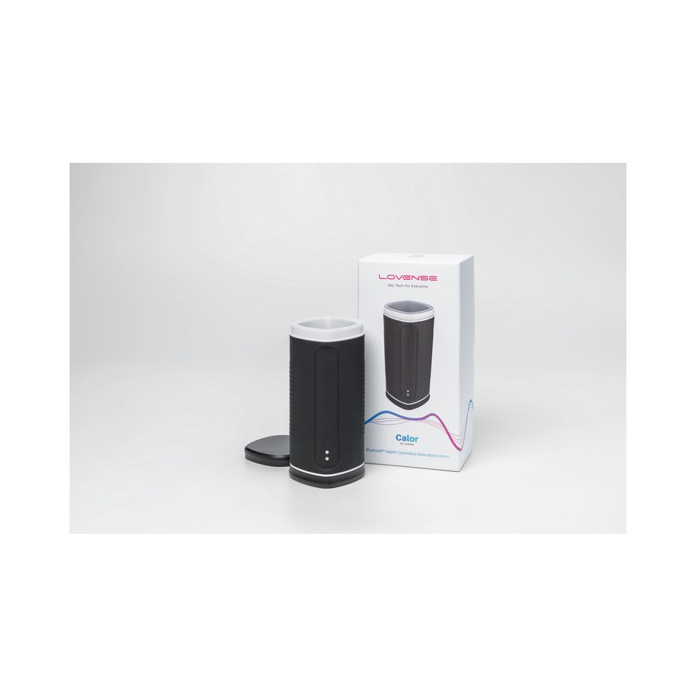 Lovense Calor Bluetooth Depth-Controlled Vibrating and Heating Masturbator