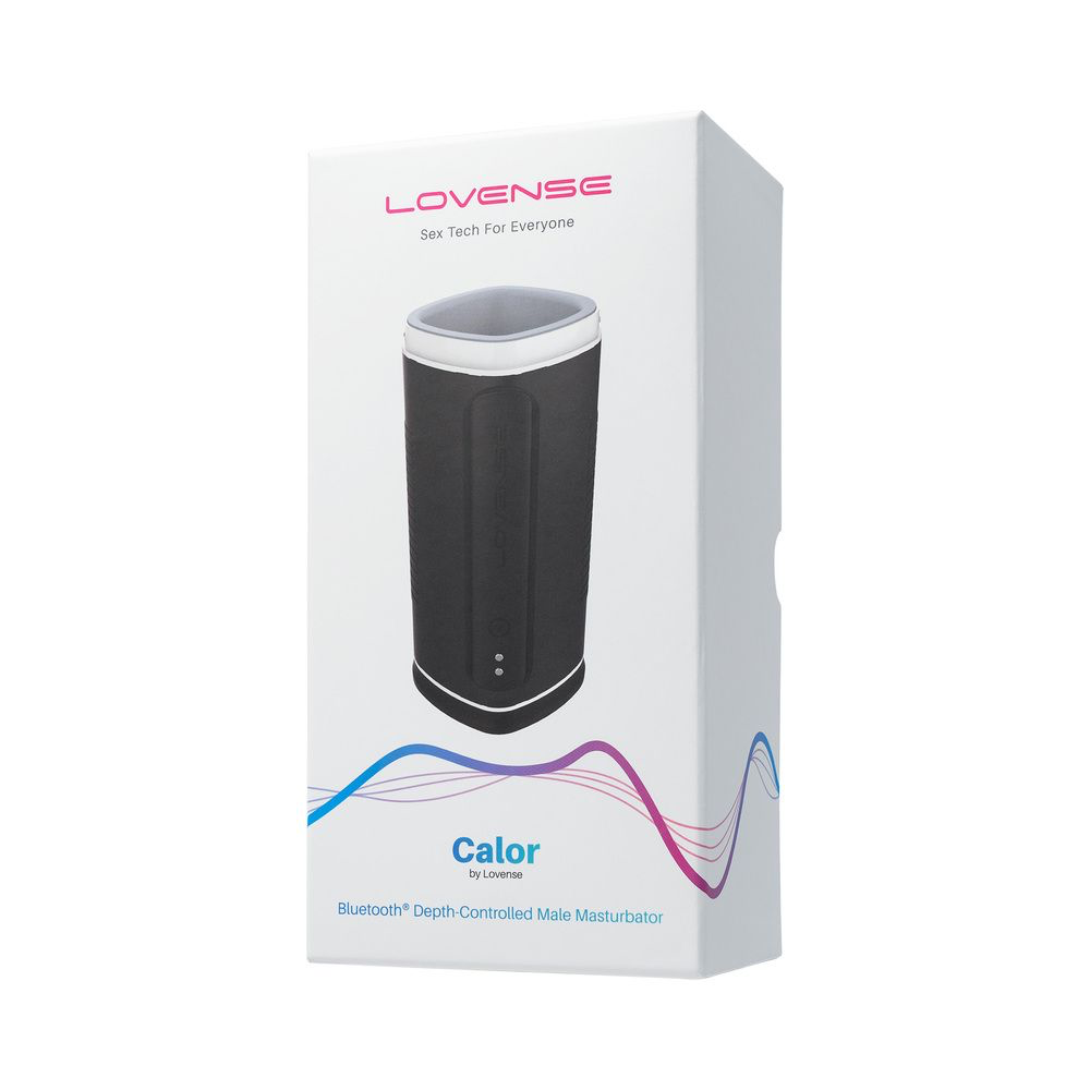 Lovense Calor Bluetooth Depth-Controlled Vibrating and Heating Masturbator