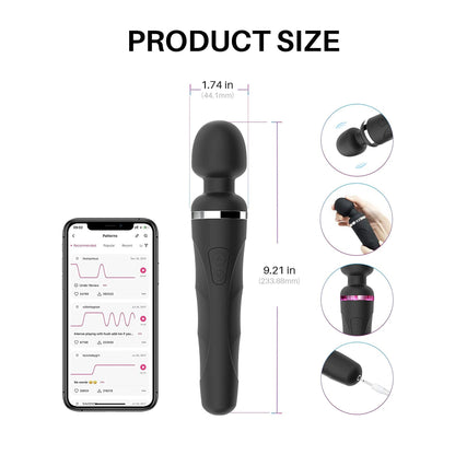 Lovense Domi 2 Bluetooth Programmable Wand Vibrator
