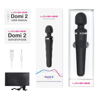 Lovense Domi 2 Bluetooth Programmable Wand Vibrator