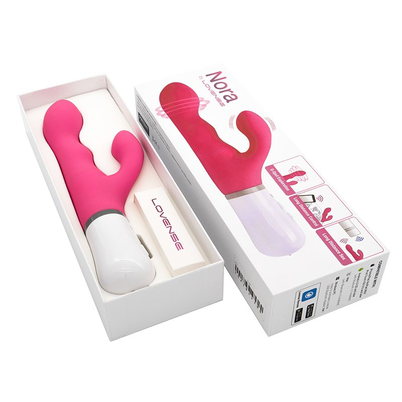 Lovense Nora Bluetooth Remote Controlled Long Distance Rabbit Vibrator