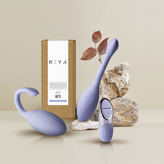NIYA 1 Rechargeable Remote-Controlled Silicone Kegel Massager Cornflower