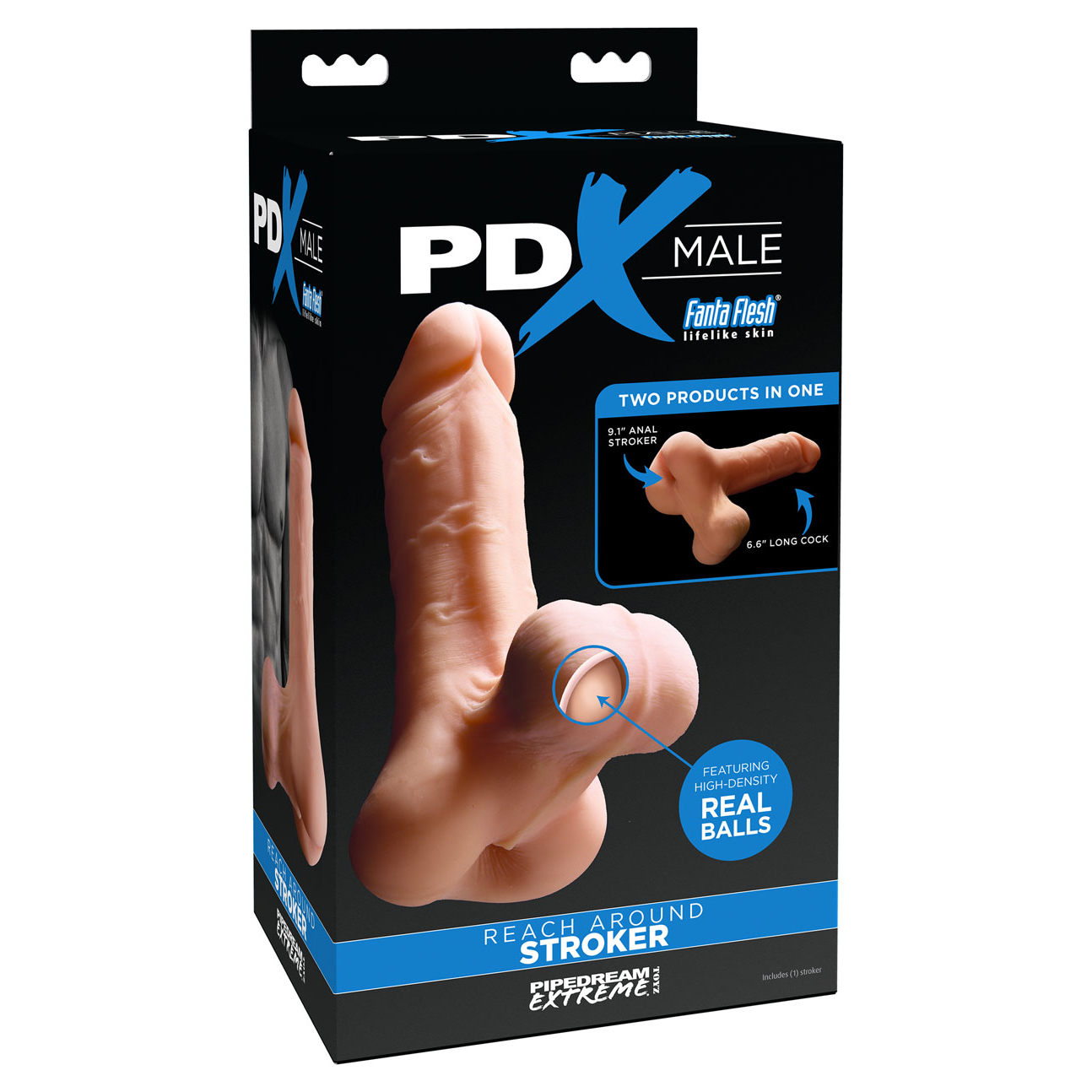 Penis extension and Stroker-Pdx Male Reach Around Stroker