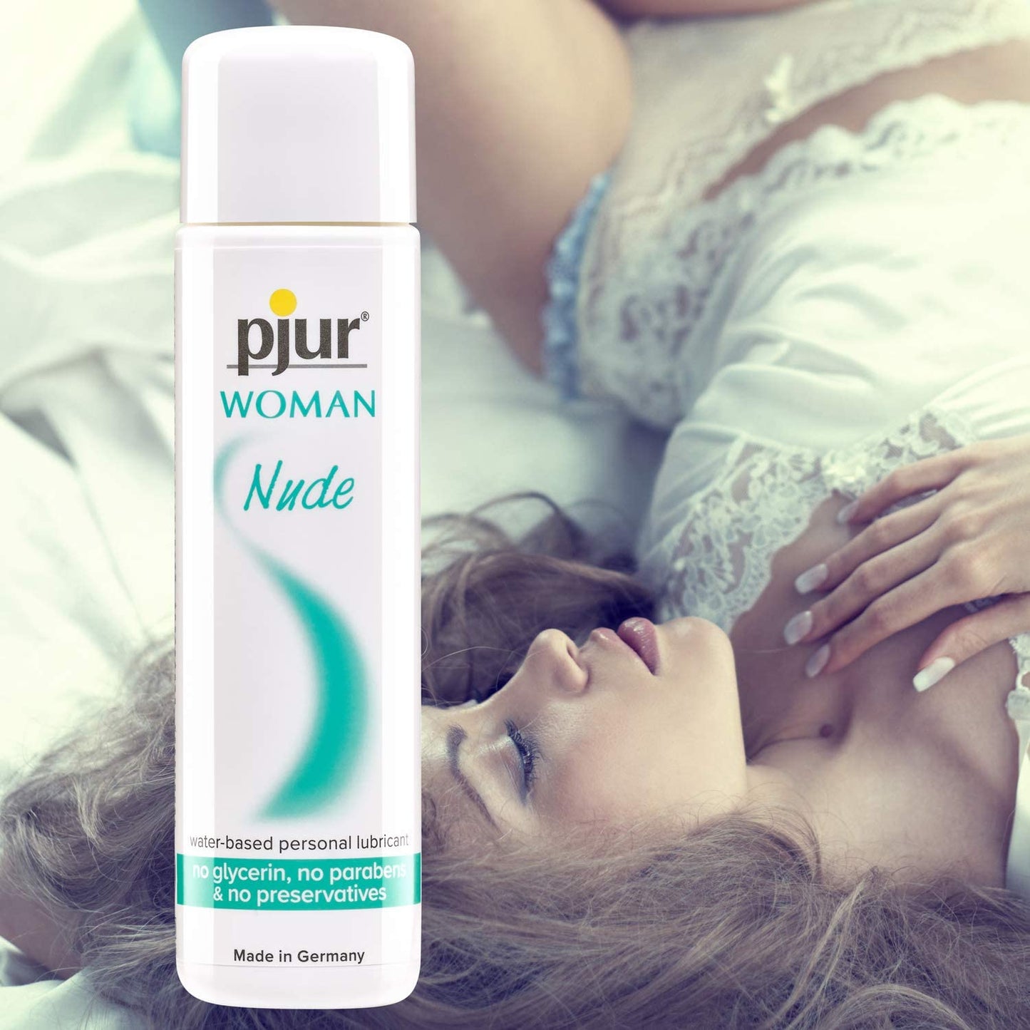 Pjur Woman Nude Lubricant - Water-Based | Sensitive Skin 3.4 oz
