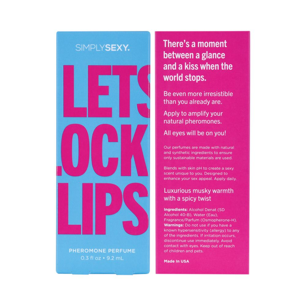 Simply Sexy Pheromone Perfume Let’s Lock Lips