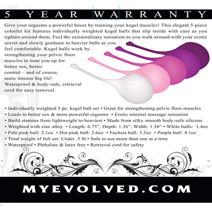 Tight and Delight - 5 Kegels Set